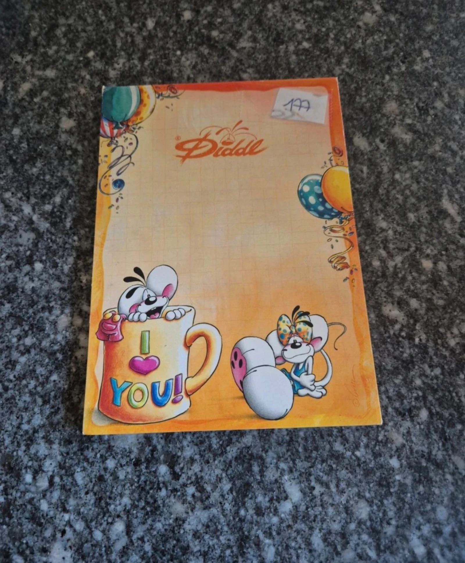 Diddl blok A6 nr 177